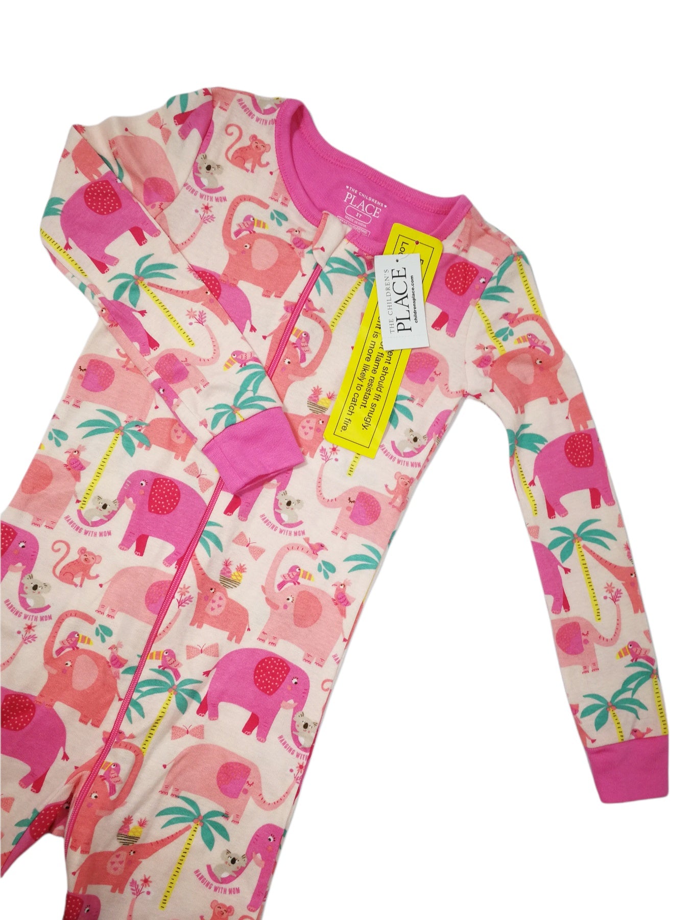 Pijama Bata Rosada Mujer – Los Tres Elefantes Tienda Online